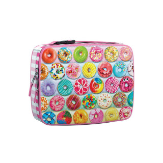 Сложувалка во торбичка за ужинка, Delightful Donuts, 100 парчиња 