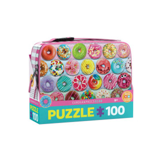 Сложувалка во торбичка за ужинка, Delightful Donuts, 100 парчиња 