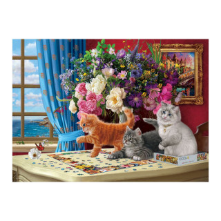 Сложувалка, Puzzling Cats, 1000 парчиња (Smart Cut) 