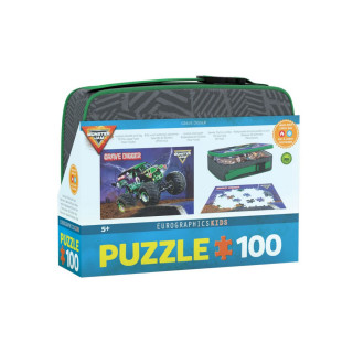 Сложувалка во торбичка за ужинка, Monster Jam: Grave Digger, 100 парчиња 