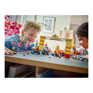 LEGO коцки, Super Mario, Mario Kart – Baby Peach & Grand Prix Set 