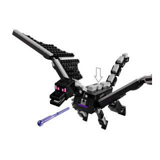 LEGO коцки, Minecraft, The Ender Dragon and End Ship 