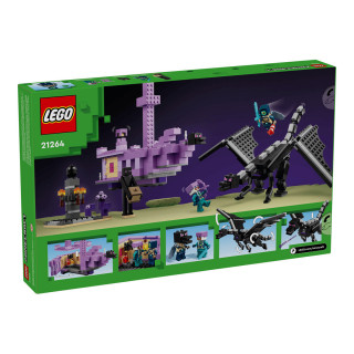 LEGO коцки, Minecraft, The Ender Dragon and End Ship 