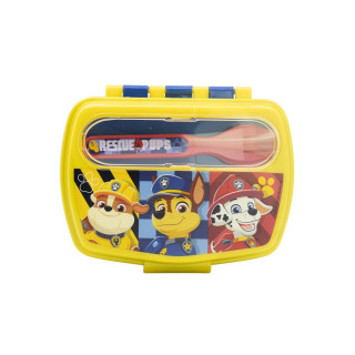 Кутија за ужинка со прибор, Paw Patrol - Boy Rescue Pups 