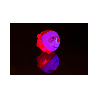 Анти-стрес топче со LED, Xmas Squeeze Pops, 3 дизајни 