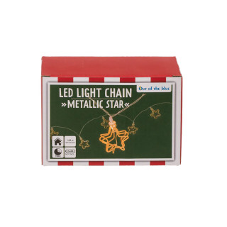 10 LED ламбички - 3D Ѕвезди 