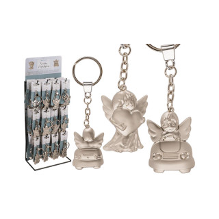 Метален приврзок за клучеви, Guardian Angel, 2 дизајни 