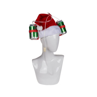 Капа со држачи за пијалок, Santa Claus 