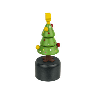 Дрвена фигура, Christmas Wooden Pushing Puppet, 3 дизајни 