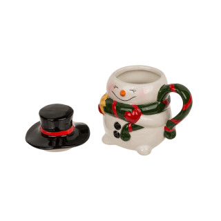 Шолја со поклопка, Funny Snowman, 2 дизајни 