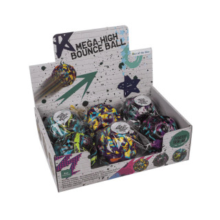 Гумено топче-скокалче Mega High Bounce Ball, 10cm 