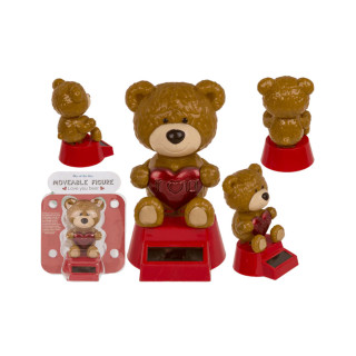 Соларна фигура Love You Bear, 10 cm 