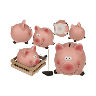 Касичка за пари со чеканче Pig 