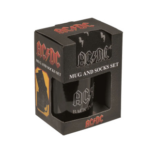 Гифт сет - шолја + чорапи AC/DC 