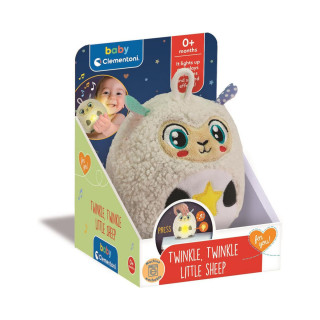 Плишана играчка со звучни и светлосни ефекти Twinkle, Twinkle Little Sheep 