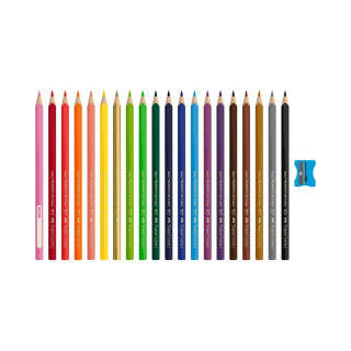 Дрвени боици, Faber Castell - Jumbo, 1/20 