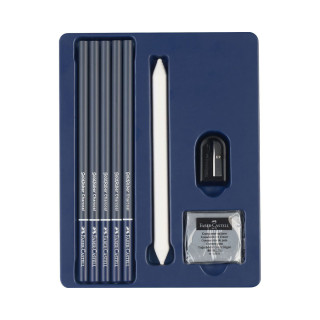 Сет за скицирање, Faber Castell - Goldfaber Charcoal Sketch Set 
