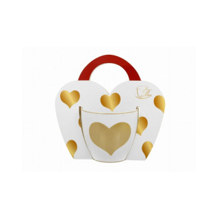 Шолја, Gold Heart, 460ml 