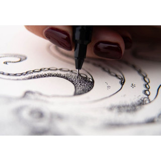 Сет фајнлајнери, Uni Pin - Dotwork, 1/8 