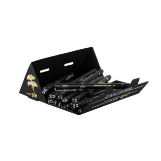 Сет од 18 фајнлајнери, Uni Pin, црни 