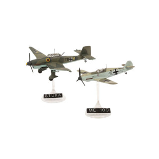 Макета, Starter Kit Messerschmitt Bf109E & Ju87B Stuka, 1:144 