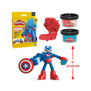 Сет за игра, Play-Doh, Marvel: Captain America Stamping Shield 