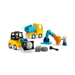 LEGO коцки, Duplo, 3 in 1 Construction Vehicles 