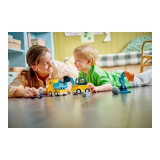 LEGO коцки, Duplo, 3 in 1 Construction Vehicles 