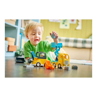 LEGO коцки, Duplo, 3 in 1 Construction Vehicles 