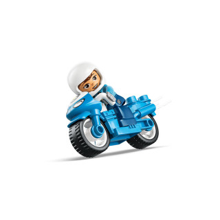 LEGO коцки, Duplo, Blue Police Motorcycle 