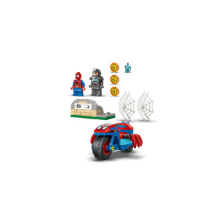 LEGO коцки, Marvel, Spidey on his Motorcycle vs. Rhino 