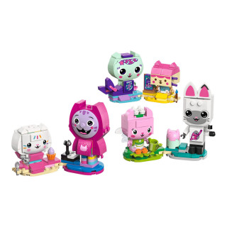 LEGO коцки, Gabbys Dollhouse, Gabbys Brick-Built Cat Friends 