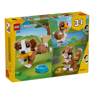 LEGO коцки, Creator 3-in-1, Cute Animals: Playful Puppy Dog 