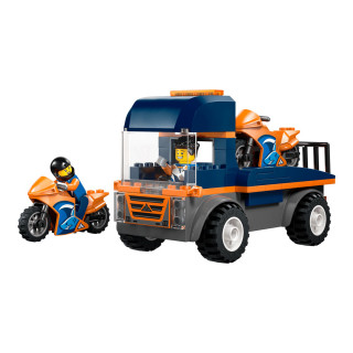 LEGO коцки, City, Motorcycle Transporter 