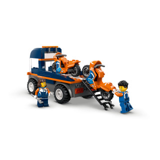 LEGO коцки, City, Motorcycle Transporter 