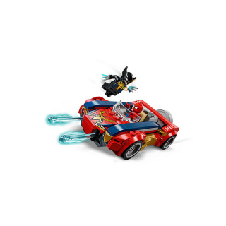 LEGO коцки, Marvel, Spider-Man Car vs. Venomized Wolverine 