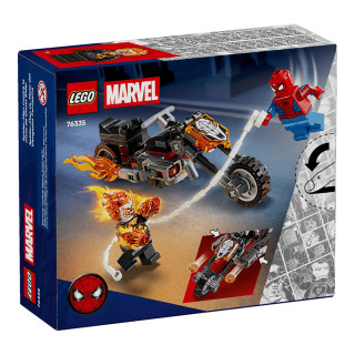 LEGO коцки, Marvel, Spider-Man vs. Ghost Rider Motorcycle 