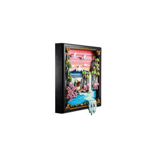 LEGO коцки, Art, Japanese Cherry Blossom Landscape 