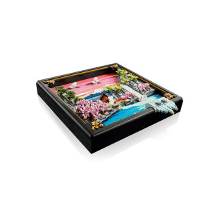 LEGO коцки, Art, Japanese Cherry Blossom Landscape 