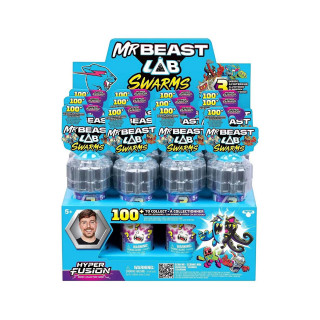 Сет од 3 мини фигури, Mr. Beast Lab Swarms (Mystery Figure), 2.5 cm 