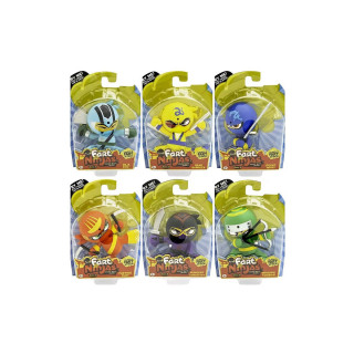 Мини фигура, Fart Ninjas S10, 9 cm, 6 дизајни 