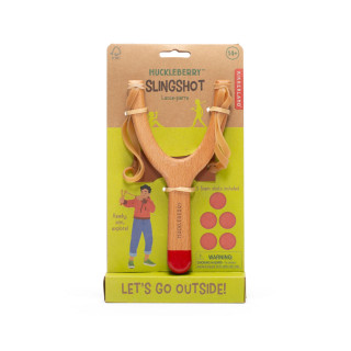 Чатал со меки топчиња Huckleberry Slingshot 