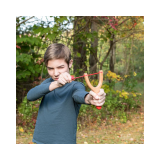 Чатал со меки топчиња Huckleberry Slingshot 