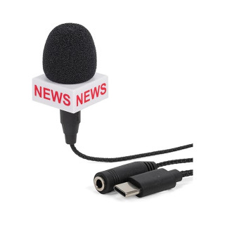 Мини микрофон Breaking News 