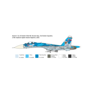 Макета, SU - 33D Flanker-D, 1:72 