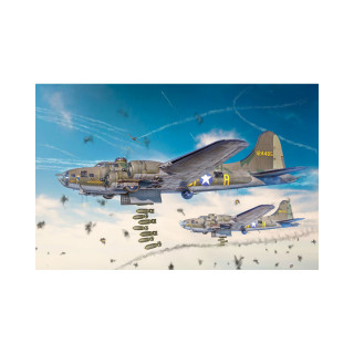 Макета, B-17F Flyng Fortress, 1:72 