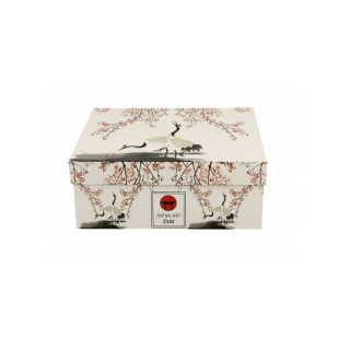 Сет од 2 шолји со тацни Sakura & Cranes, 110 ml 