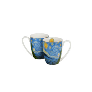 Сет од 2 шолји Van Gogh - Starry Night, 360 ml 