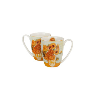 Сет од 2 шолји Van Gogh - Sunflowers, 360 ml 
