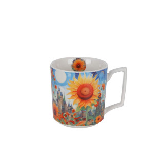 Шолја Modern Art Collection: Sunflower, 450 ml 